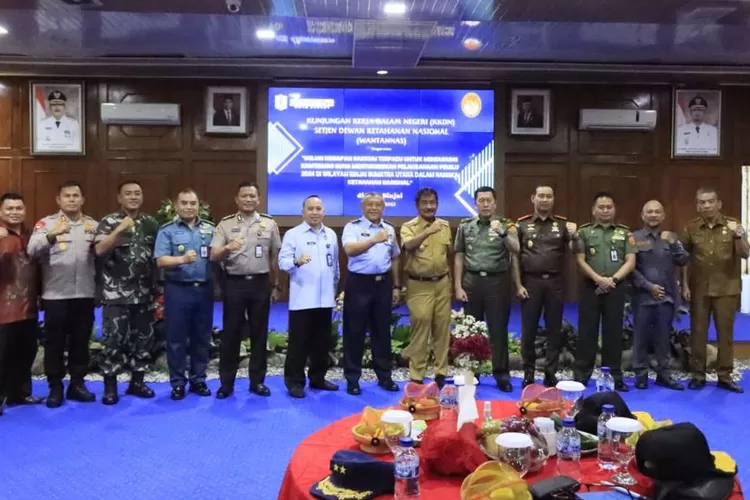 Wali Kota Amir Hamzah Jelaskan ke Watannas RI Kalau IPM Binjai Tinggi, Siap Sukseskan Pemilu yang Tertib (Realitasonline.id/ BD)