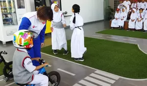 Pentingnya Edukasi Keselamatan Sejak Usia Dini, PT DAM  Ajak Anak anak Berkendara