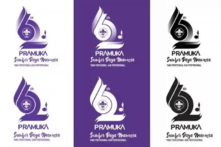 LINK Download 6 Logo Hari HUT Pramuka Ke 62 Tahun 2023 PNG CDR Tema ...