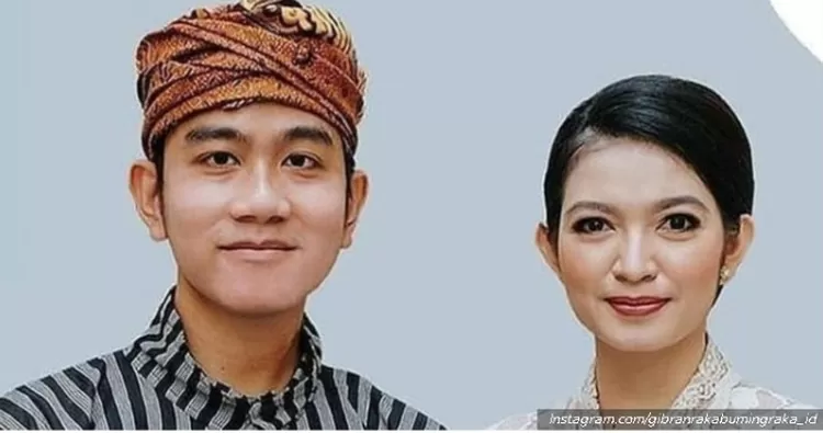 Gribran Rakabuming Raka bersama istrinya, Selvi Ananda