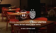Link Live Streaming RANS Nusantara vs Bali United Gratis Siaran Langsung, Prediksi dan Head to Head BRI Liga 1