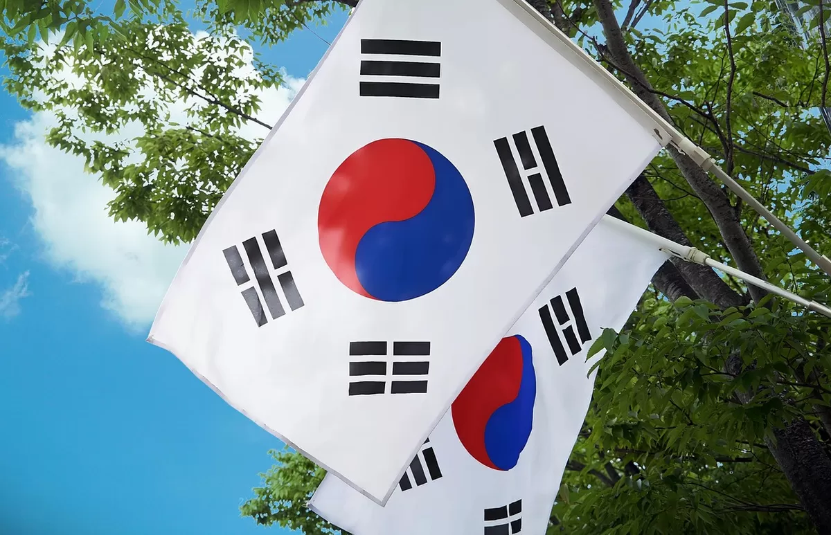 Ilustrasi bendera Korea Selatan, merujuk pada sejumlah influencer dari negara ginseng yang meminta maaf di tengah perseteruan SEAblings vs Knetz (Pixabay/big_heart)