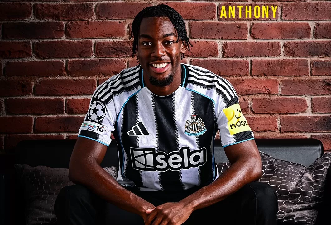 Anthony Elanga resmi diperkenalkan sebagai pemain baru Newcastle United musim panas ini. (Foto: Instagram @nufc)