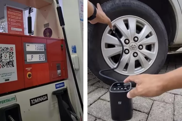Ilustrasi tips hemat BBM saat mudik Lebaran 2023 (tangkap layar Tiktok @ditra.yuda)