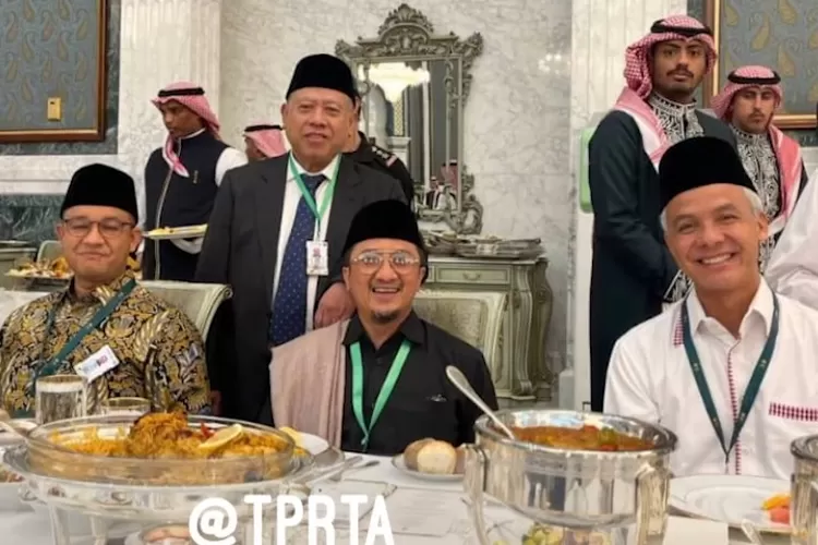 Anies dan Ganjar diundang makan bersama oleh Raja Arab Saudi 