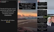 Jadi bulan-bulanan netizen gara-gara galang dana, Aldilla Jelita istri Indra Bekti cuhat di Instagram