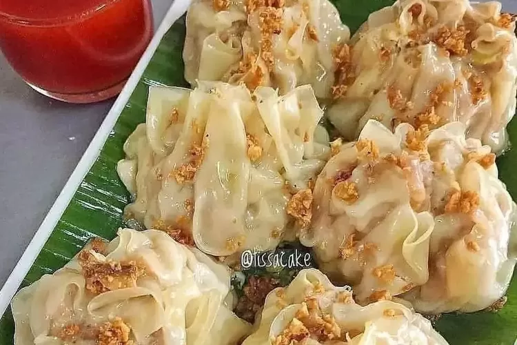 Resep Kanom Jeep Siomay Thailand Isian Ayam Dan Udang Yang Nikmat