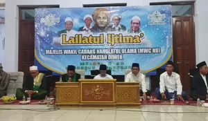 Konsolidasi Organisasi dan Perkuat Pemahaman Aswaja, Pengurus NU di Jombang Gelar Lailatul Ijtima' 