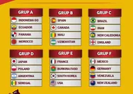 Timnas Indonesia U-17 Terhindar dari Grup 'Neraka' di Drawing Piala Dunia U-17 2023