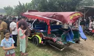 Kronologi Kecelakaan Odong-Odong Tertabrak Kereta yang Tewaskan 9 Penumpang di Serang