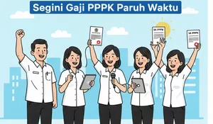 Sudah Dirapatkan, Segini Besaran Gaji PPPK Paruh Waktu Lampung Tengah 2026
