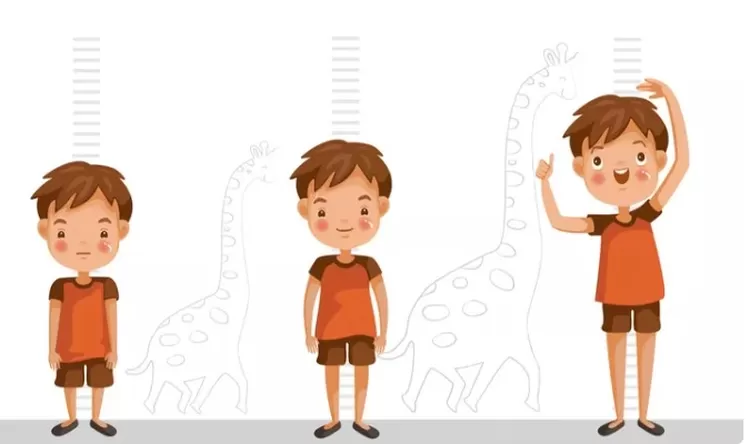 Ilustrasi stunting pada anak