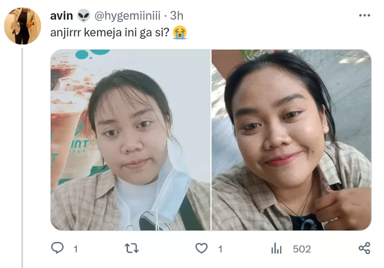 banyak juga netizen lain yang merespon memiliki  baju yang sama tersebut