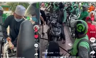 Viral Ustadz Ebit Lew Membagikan Bensin Gratis untuk Gojek Indonesia