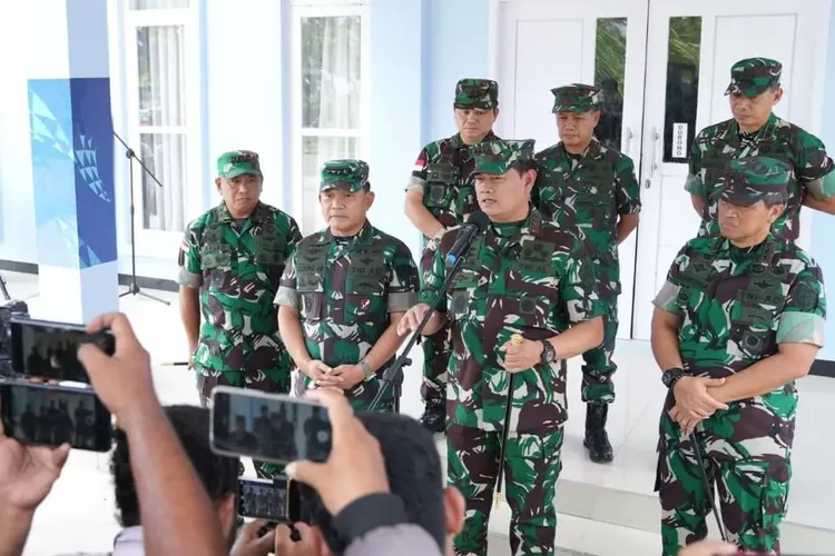 Respons KKB, Panglima TNI tetapkan siaga tempur, ini artinya ultimatum perang (Instagram @puspentni)