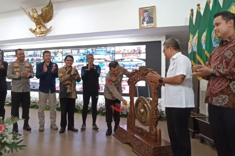 Peluncuran kampung tangguh anti narkoba se-Jawa Tengah di Pendopo Bahurekso Kendal Selasa 13 juni 2023. (Edi Prayitno/kontributor Kendal)