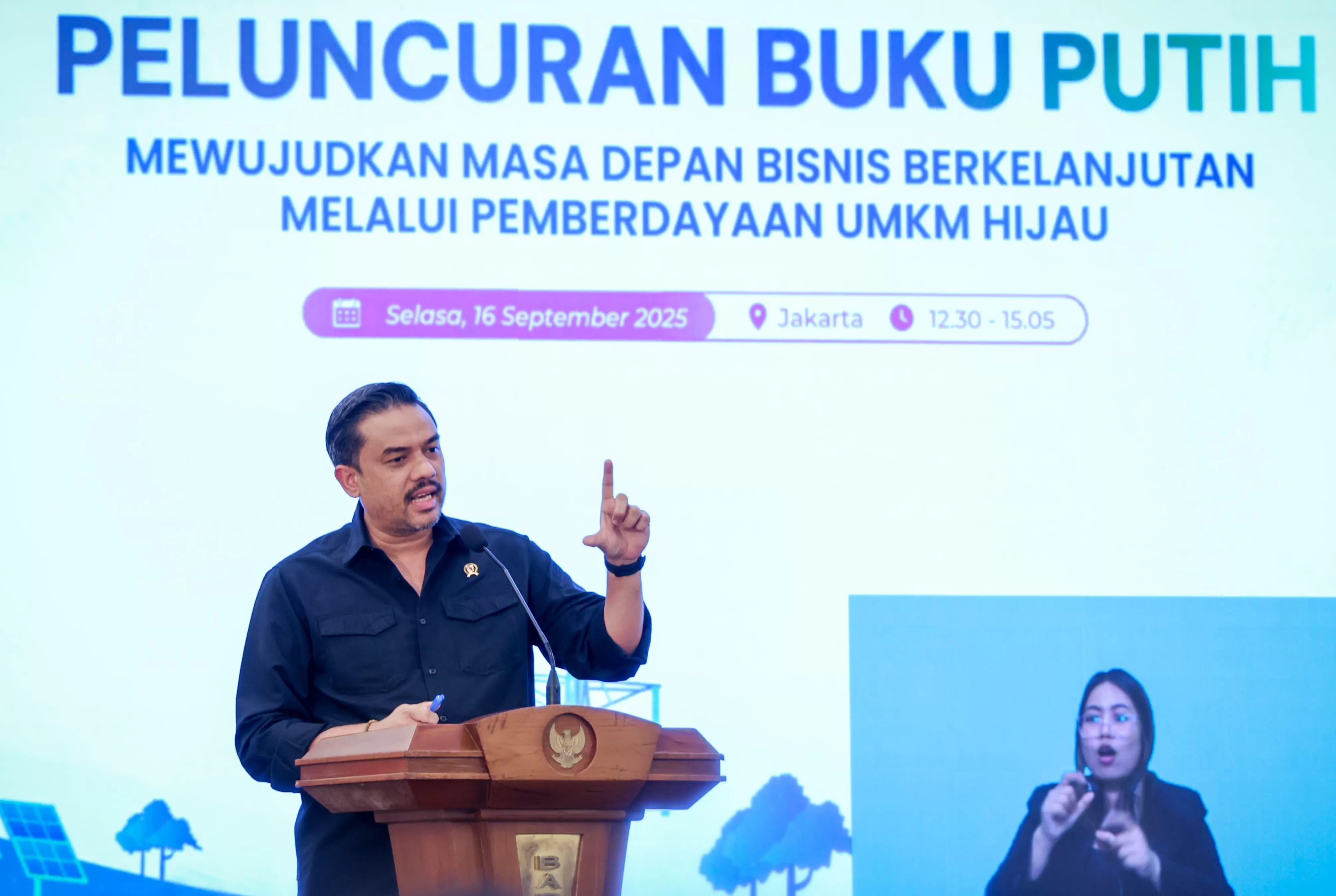 Menteri Usaha Mikro, Kecil, dan Menengah (UMKM) Maman Abdurrahman.