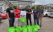 Hari Pers Nasional 2023, Jurnalis FC dan Alfamart Semarang Bagi-bagi Sembako