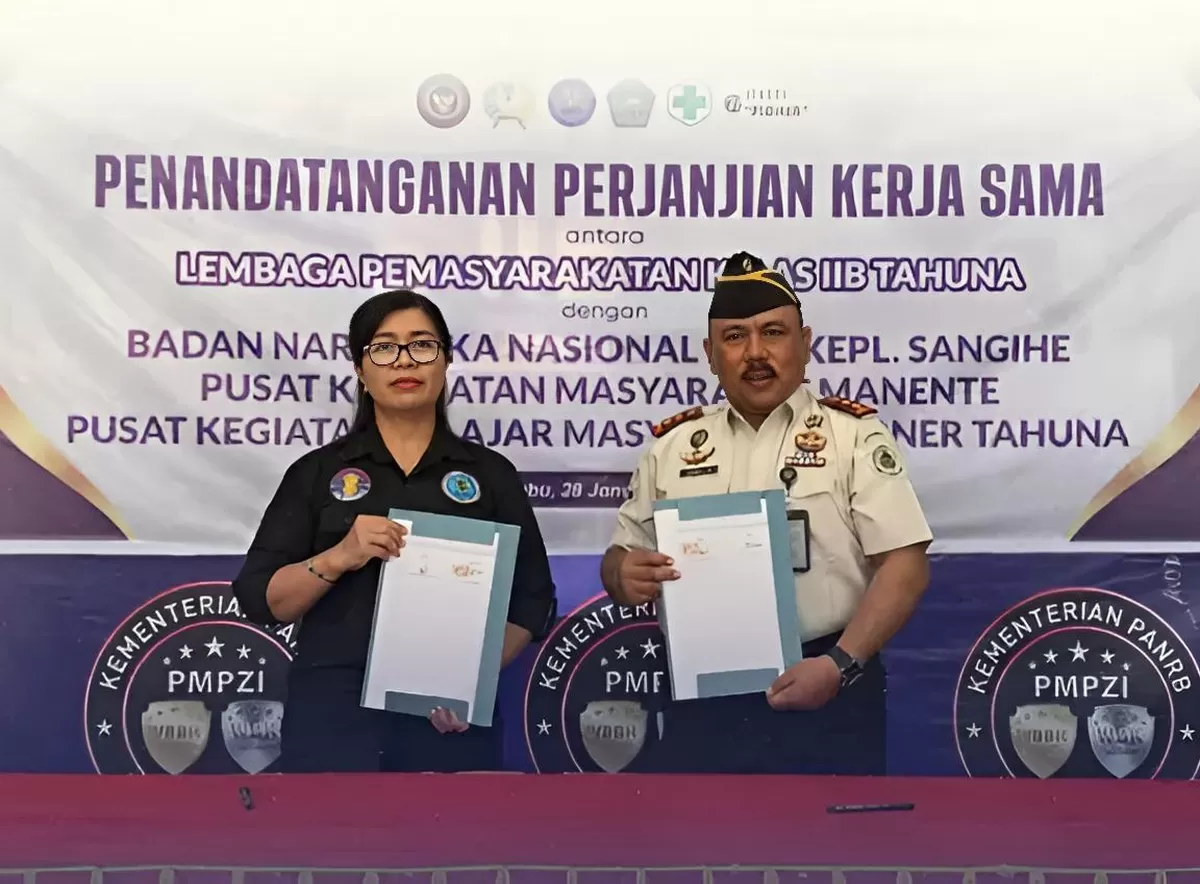 Kalapas Tahuna Saat Kegiatan PKS