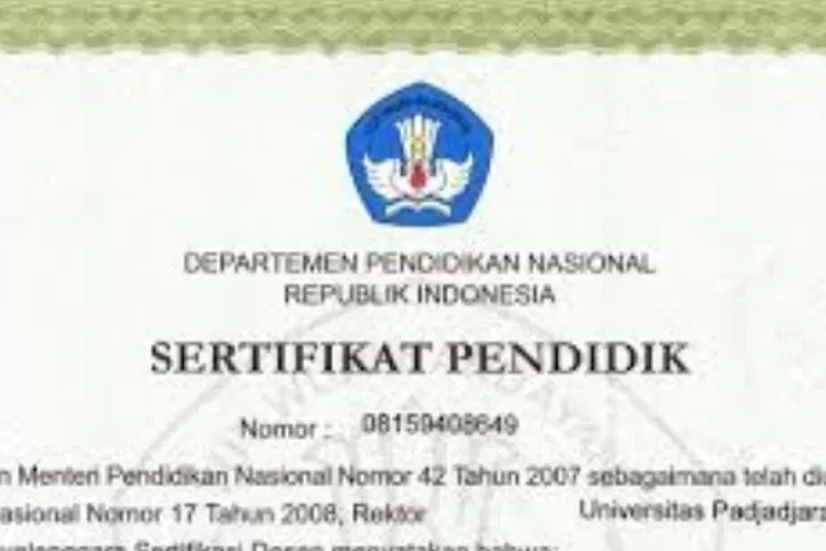 Ini Dia Penentu Memperoleh Sertifikat Pendidik, Guru Wajib Tahu - Pos ...