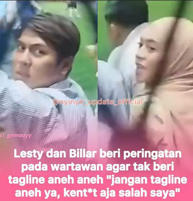 Rizky Billar dan Lesti Kejora