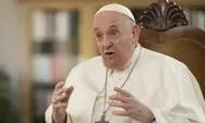 Paus Fransiskus Umumkan Soal Keterlibatan Vatikan dalam Misi Perdamaian Rusia dan Ukraina