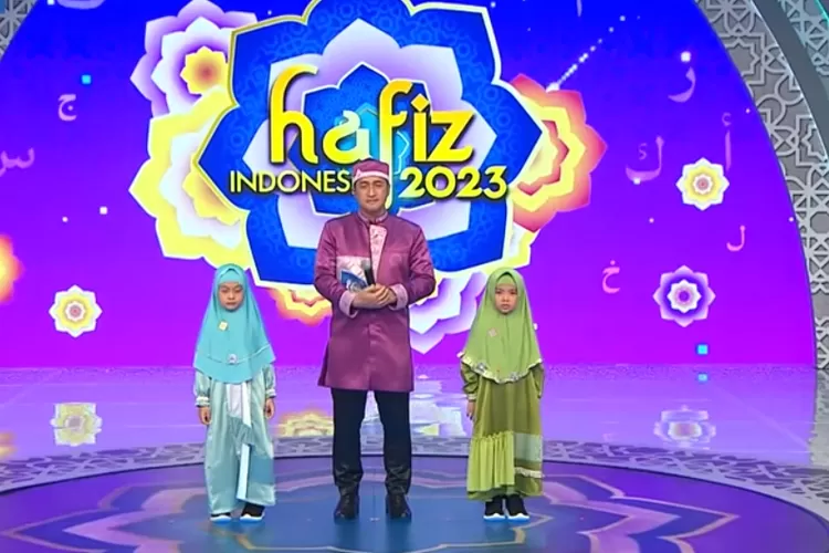 Asma dan Nadia Inara saat tampil di panggung Hafiz Indonesia 2023 (tangkapan layar YouTube Hafiz Indonesia) (Diyan)