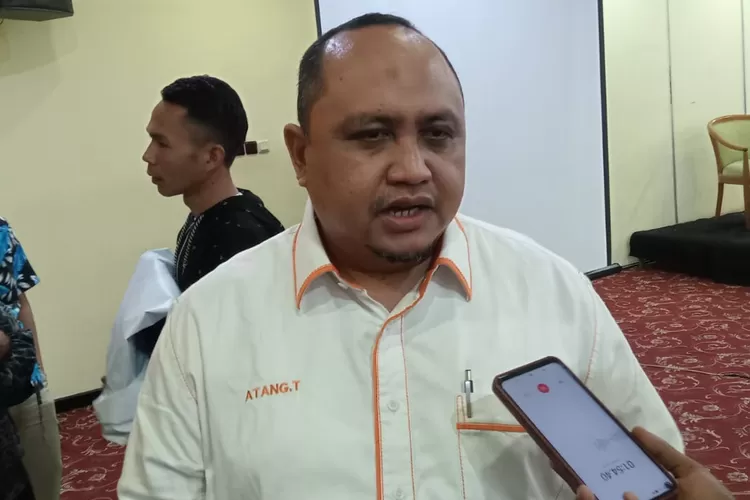 Ketua DPRD Kota Bogor Atang Trisnanto bicara soal usulan Pj Wali Kota Bogor. (Ryan/Metropolitan)
