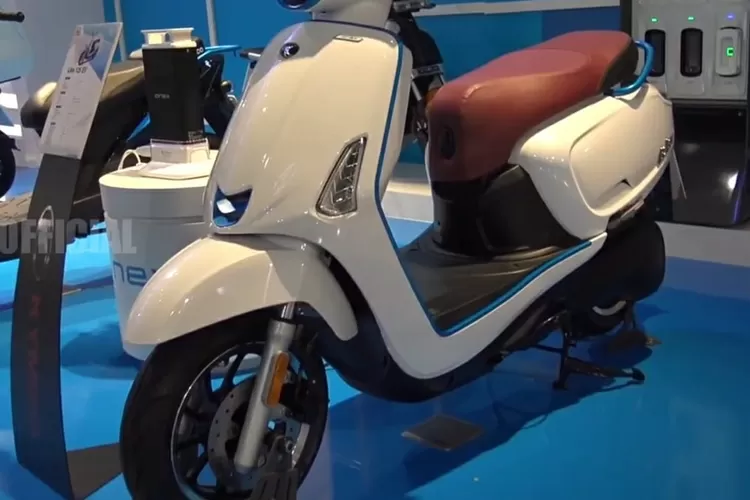 Ilustrasi Motor Listrik Super Keren ala Retro Modern (Tangkap Layar YouTube YRP Official)