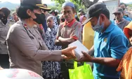 Polwan Polda Sulteng Gelar Bakti Sosial di TPA Kawatuna