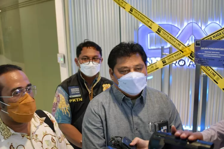 Kementerian Perdagangan mengamankan lokasi usaha PT DNA Pro Akademi. (Biro Humas Kemendag)