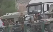 Pasca serangan udara, militer Israel langsung blokade jalan menuju jalur Gaza Palestina