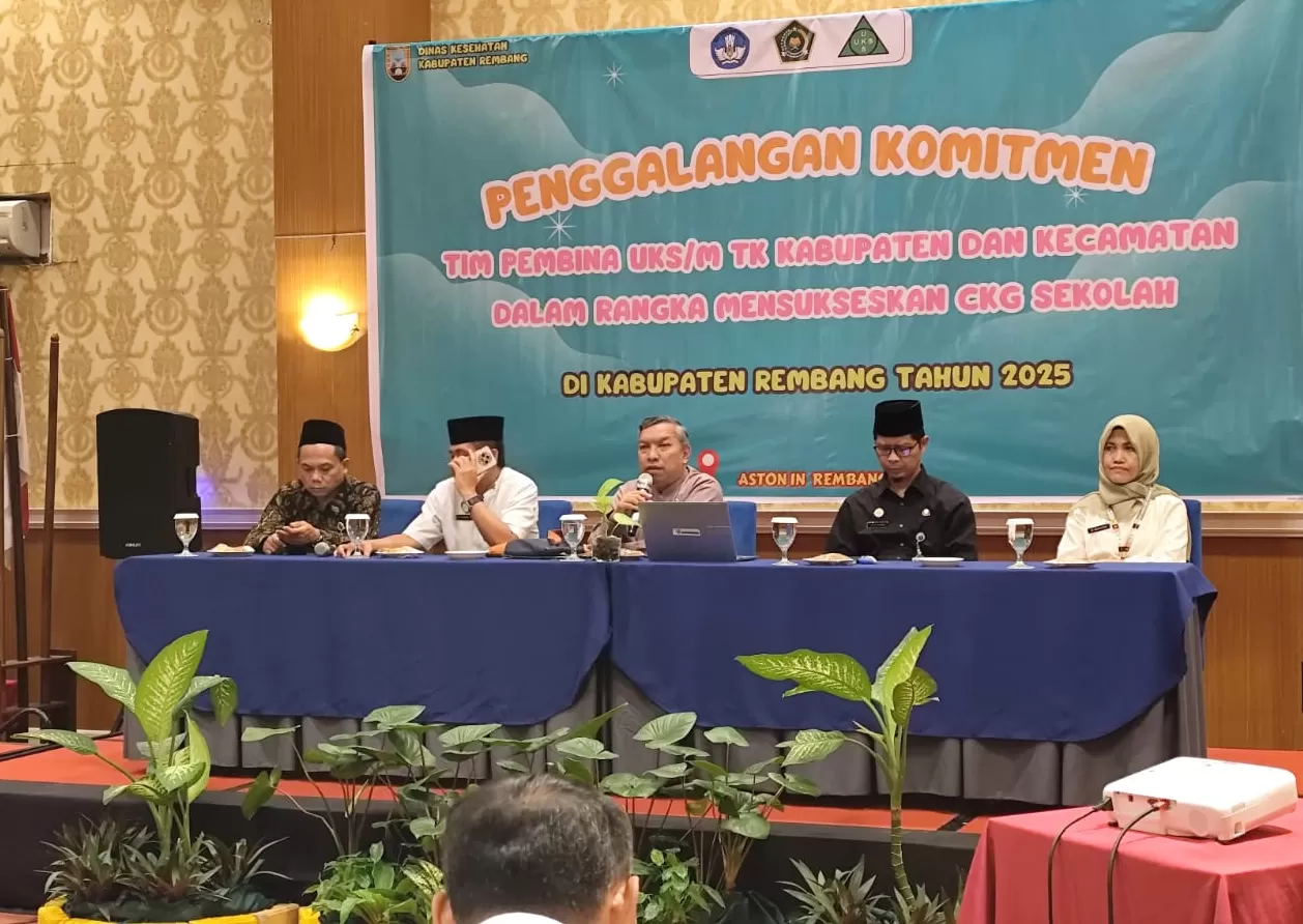 Pemkab Rembang targetkan 123.768 anak sekolah dapat cek kesehatan gratis. Program dimulai Agustus 2025.
