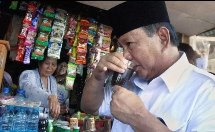 Prabowo Subianto Ngopi