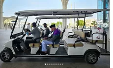Mobil Golf untuk Jemaah Haji Indonesia di Bandara Amir Muhammad bin Abdul Aziz (AMMA) Madinah?