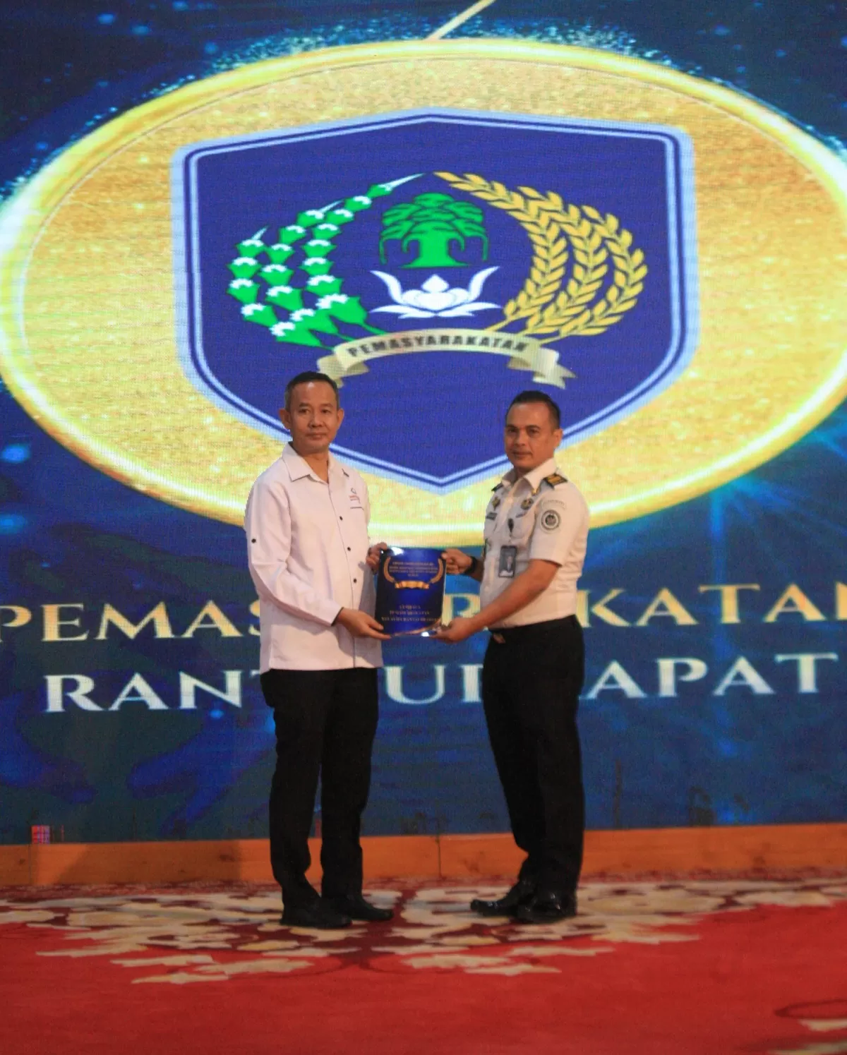 Kasi Kamtib Lapas Rantauprapat Saat Menghadiri Undangan Resmi dari Perwakilan Ombudsman RI Sumatera Utara