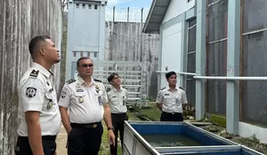 Jelang Imlek dan Ramadhan, Ka KPLP dan Kasi Kamtib Lapas Gunungsitoli Turun Langsung Pastikan Keamanan Lapas Tetap Kondusif