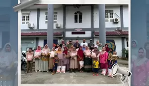 Kepedulian dan Perhatian, Lapas Panyabungan Bagikan Sejumlah Bansos kepada Masyarakat Sekitar