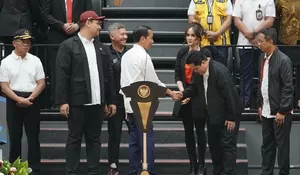 Presiden Jokowi Resmikan Indonesia Arena, Erick Thohir: tak Pernah Berpikir Basket Punya Arena Semegah ini