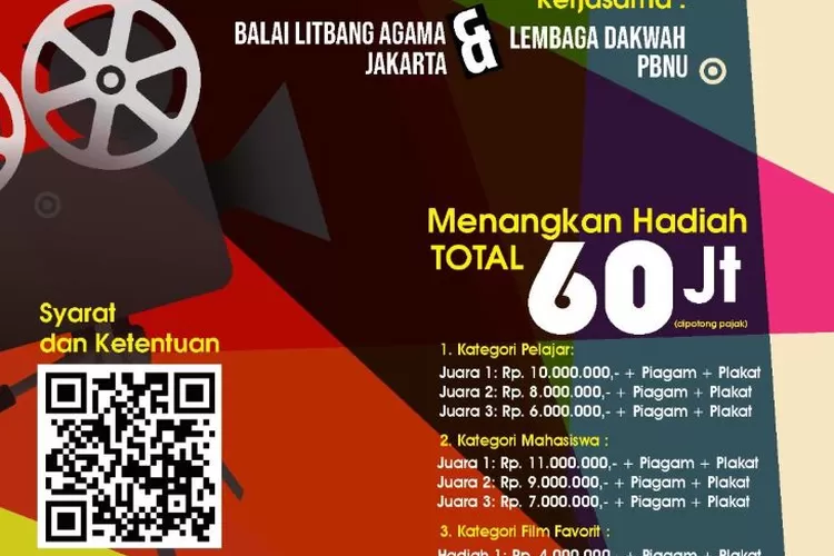 Kemenag Gelar Lomba Film Pendek Moderasi Beragama Tingkat Pelajar 2023 ...