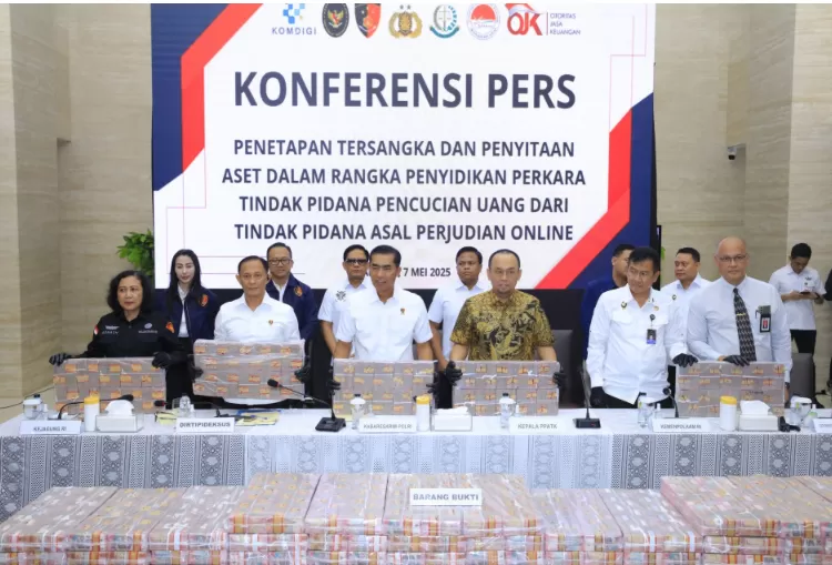 Bareskrim Polri mengungkap tindak pidana pencucian uang (TPPU) hasil judi online (judol).