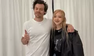 Nonton Konser Harry Styles di Korea, Rose BLACKPINK Pamer Foto Bareng