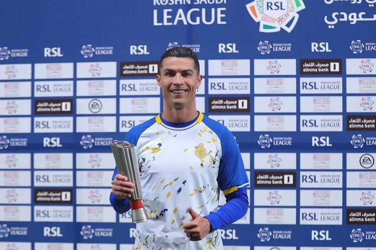 Selamat Selamat! Cristiano Ronaldo Pemain Terbaik Liga Arab Saudi Februari 2023 (Instagram @cristiano)