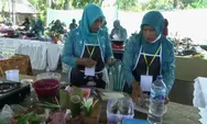 Begini Keseruan Ibu-Ibu Kendal Masak Olahan Ikan di Hari Ikan Nasional