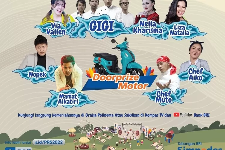 Poster Pesta Rakyat Simpedes. (BRI)