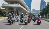 Pencinta Vespa Ikuti Keseruan Riding Experience dengan Vespa GTS Terbaru