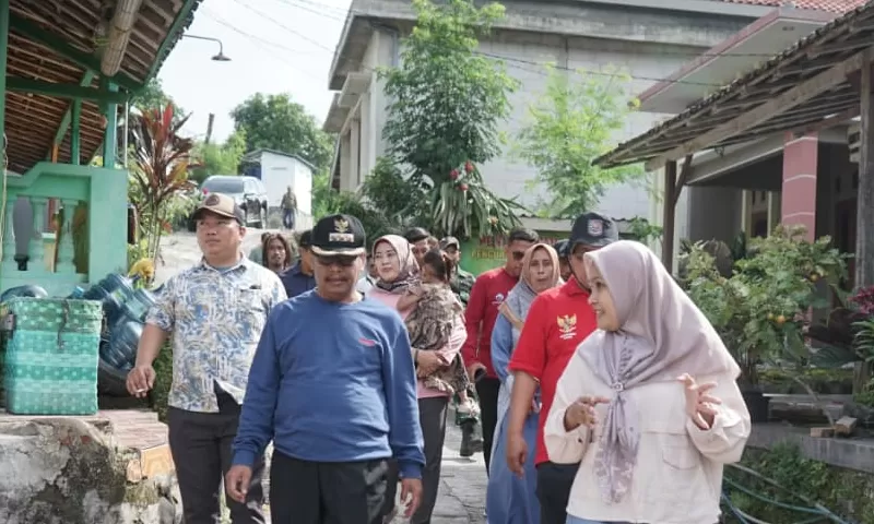 Perkuat Sumber Air Baku, Bupati Rembang Harno Survei Calon Lokasi Pembangunan Bendungan Trenggulunan Pancur 