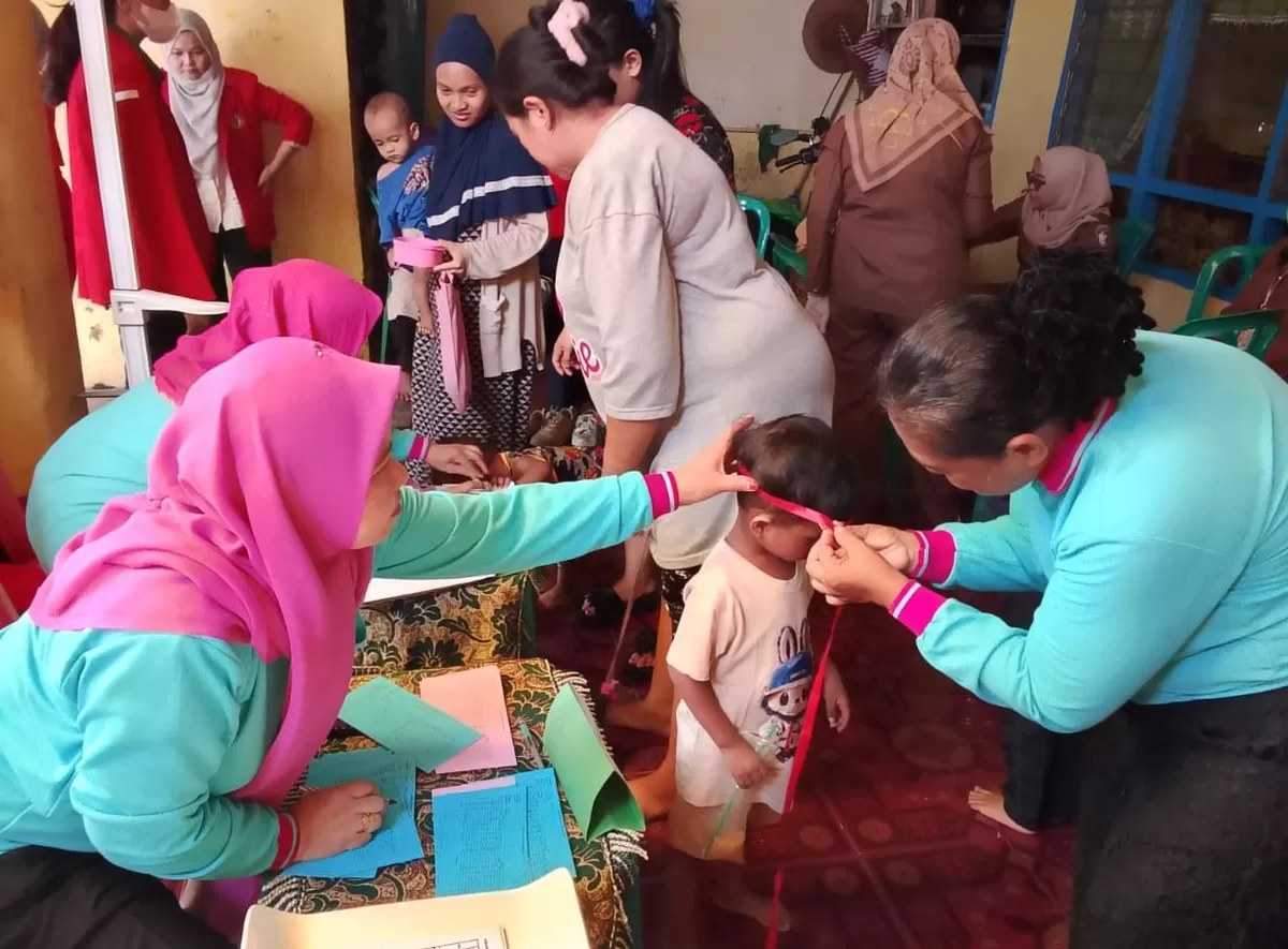 Stunting Action Hub yang merupakan salah satu program Telkom yang berhasil memenangkan penghargaan &ldquo;Community Involvement Development&rdquo;. (Dok: Telkom)