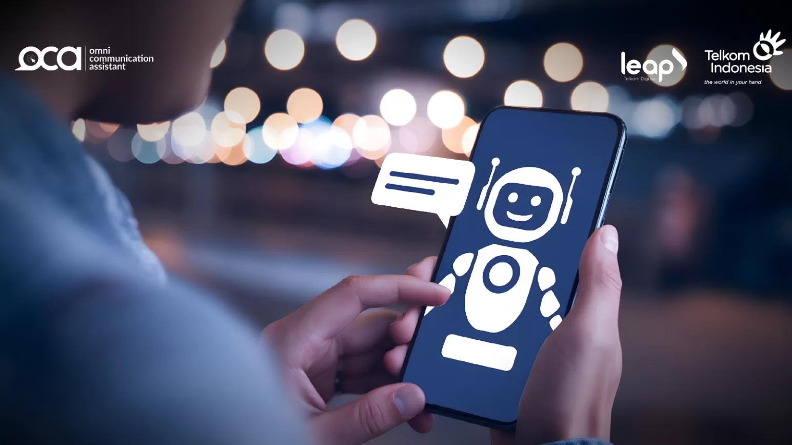 OCA AI Assistant Telkom hadirkan layanan pelanggan cepat dan responsif.