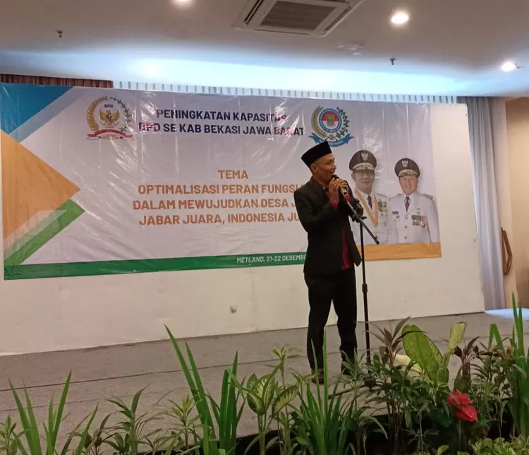 Ketua FBPD Kabupaten Bekasi, Haji Karno. (FOTO: Dharma/).